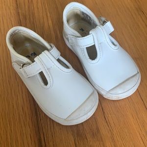 White infant Keds